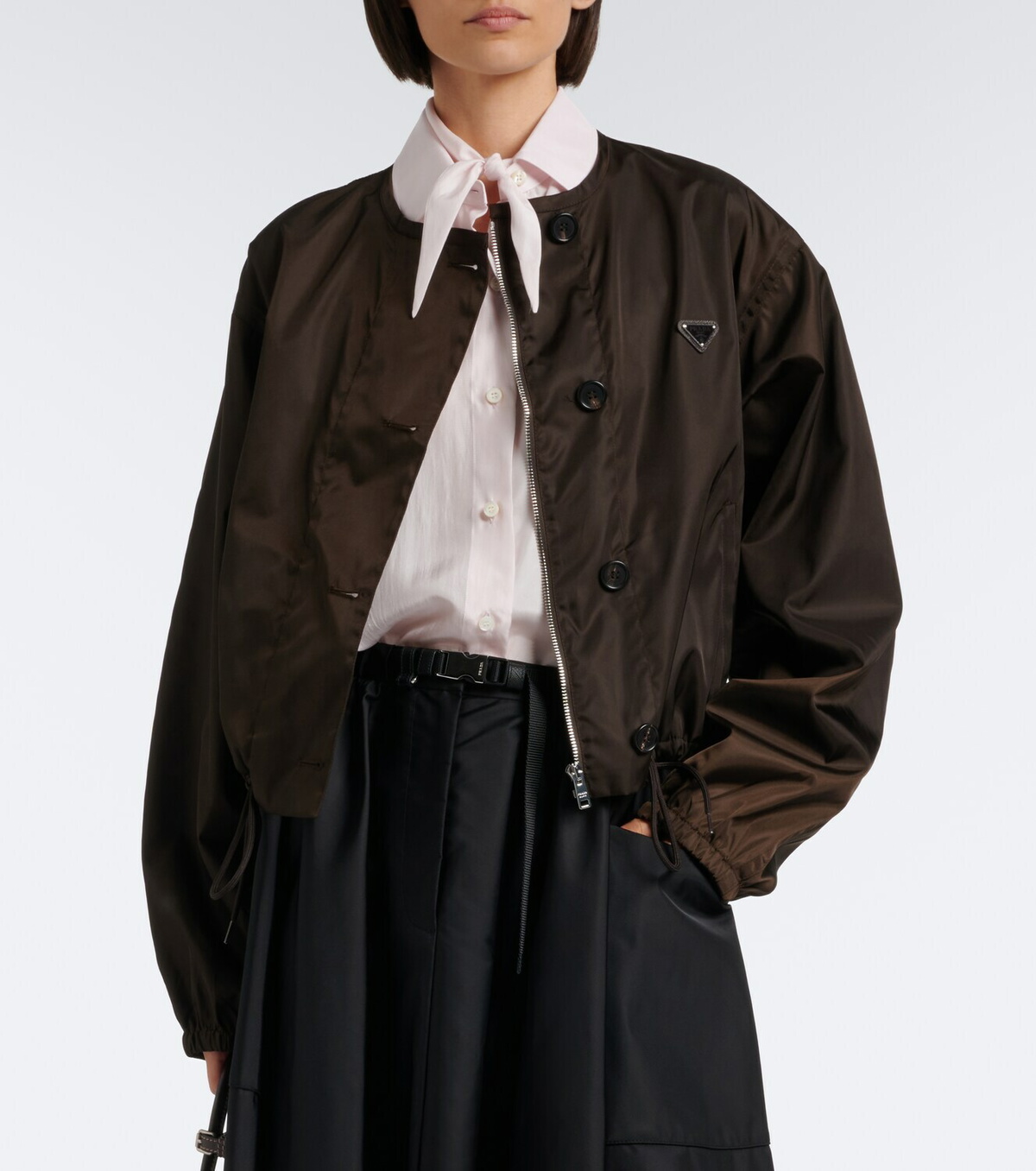 Prada Re-Nylon cropped jacket