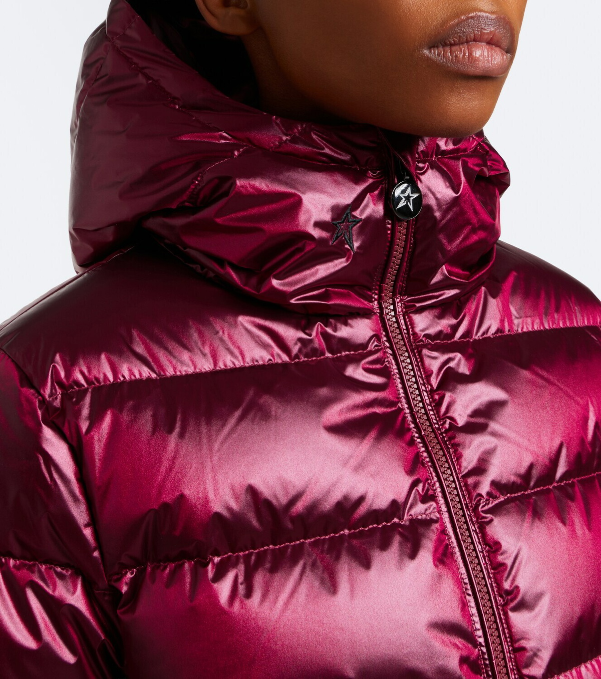 Perfect Moment Polar Flare cropped down ski jacket