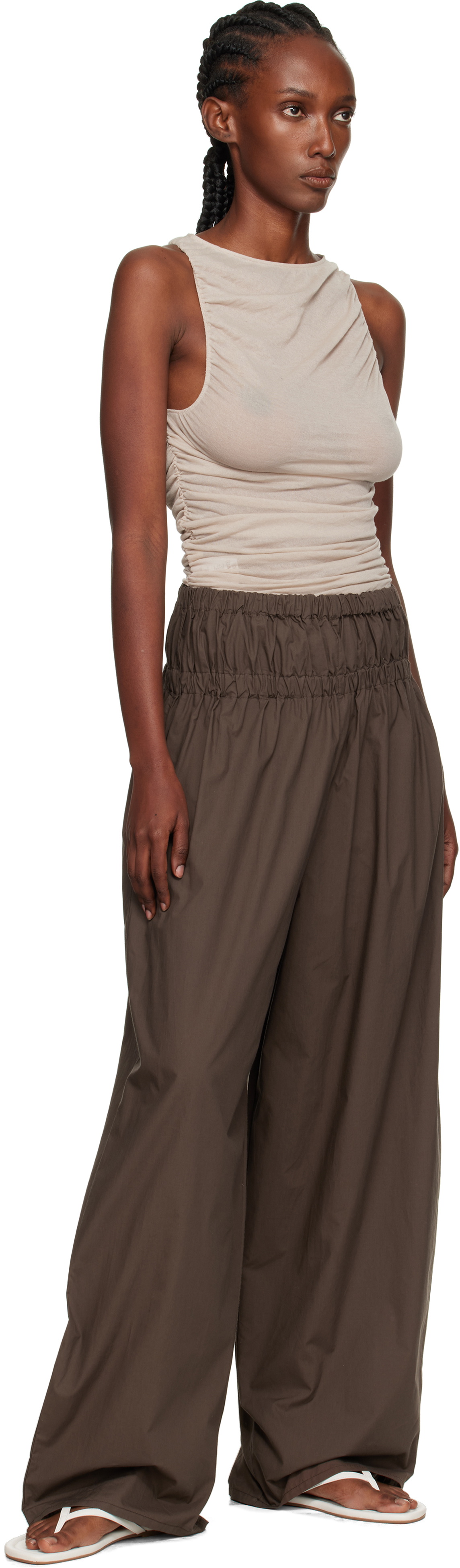 Baserange Brown Tin Lounge Pants