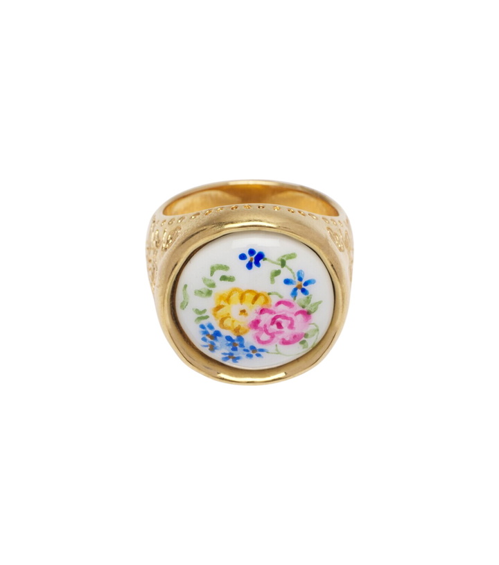 Photo: Chloé Chloé Bloomcraft floral signet ring