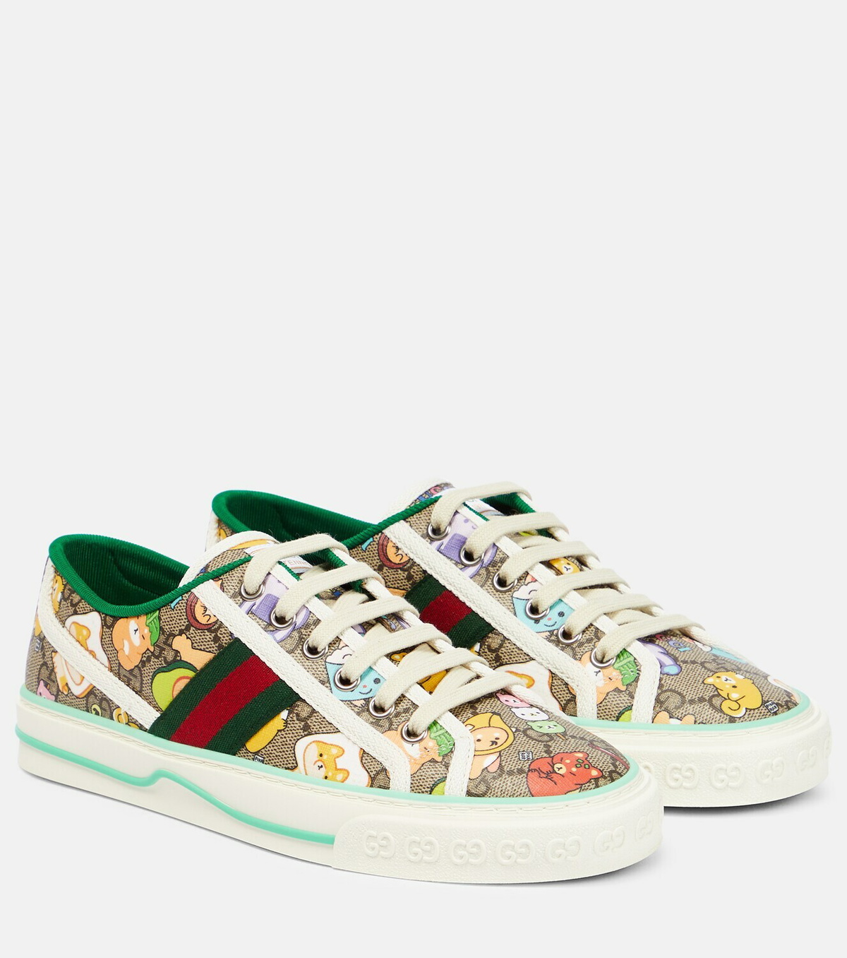 Gucci - Gucci Tennis 1997 printed sneakers Gucci