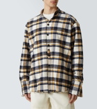 Greg Lauren Plaid cotton shirt