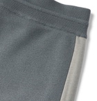 Loro Piana - Tapered Cashmere-Trimmed Virgin Wool Sweatpants - Green