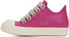 Rick Owens Pink Edfu Sneakers