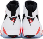 Nike Jordan White Air Jordan 7 Sneakers