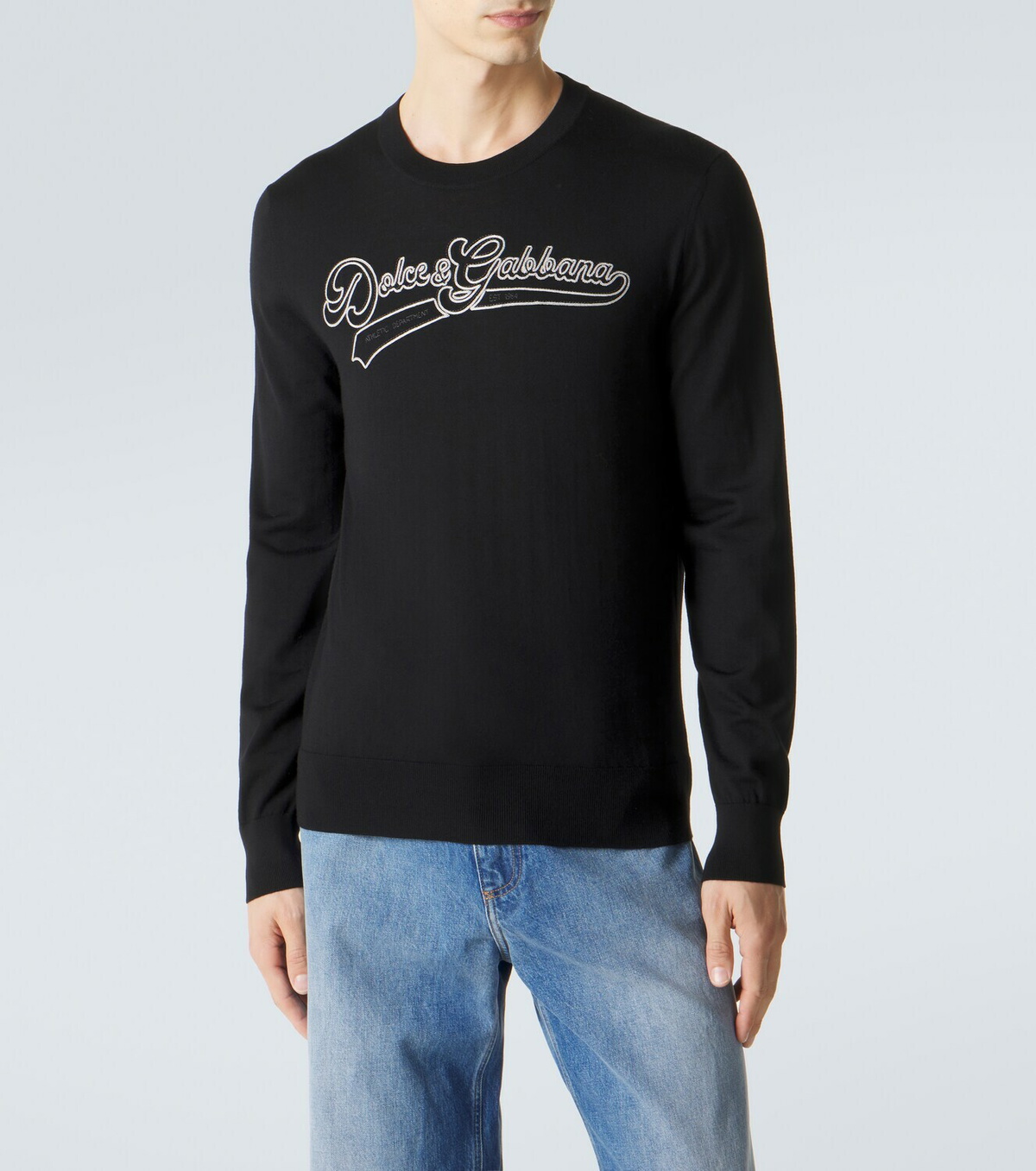 Dolce&Gabbana Logo virgin wool sweater