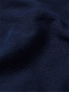 Blue Blue Japan - Cotton-Blend Jersey Hoodie - Blue