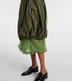 Noir Kei Ninomiya Tiered cargo dress