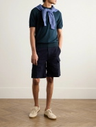 Boglioli - Garment-Dyed Cotton T-Shirt - Blue