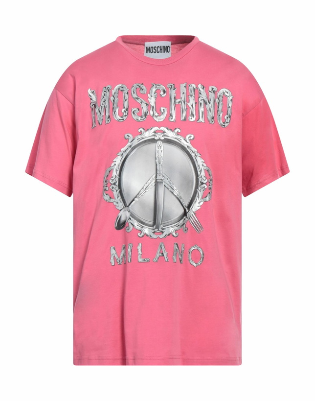 Photo: Moschino Mens T-shirt in Magenta