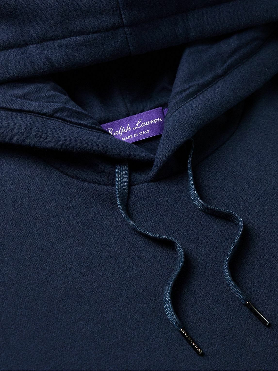 Ralph Lauren Purple label - Logo-Embroidered Cotton-Blend Jersey