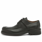 Dries Van Noten Men's Leather Derby Shoes in Black