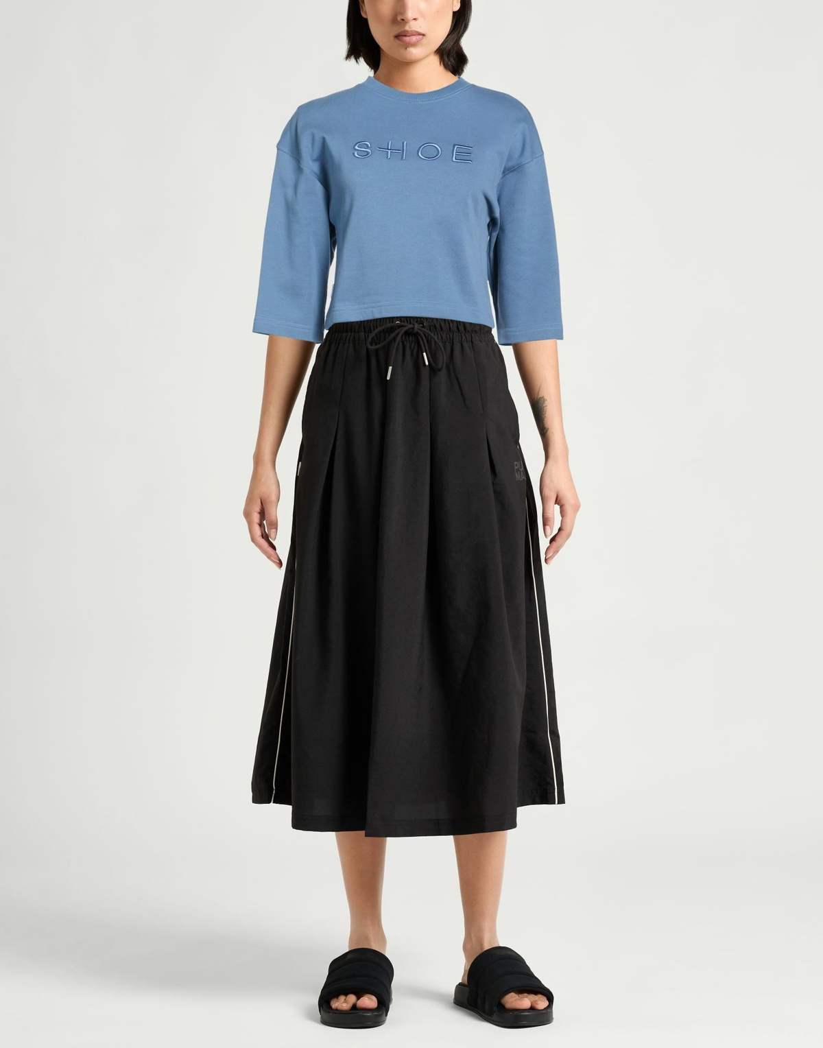 Shoe Womens Sweatshirt Slate in Blue