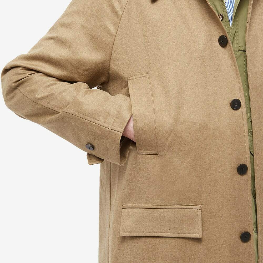 SUMARI（スマリ） WoolGabardine Balmacaan Coat SUMARI（スマリ） WoolGabardine Balmacaan Coat Oversized