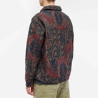 Soulland Men's Windom Jacquard Jacket in Red Multi