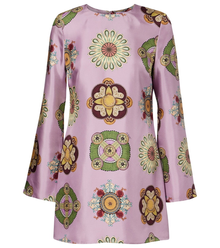Photo: La DoubleJ Supremes Swing silk twill minidress