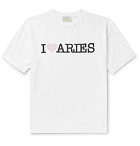 Aries - Logo-Print Cotton-Jersey T-Shirt - White