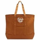 Human Made Men's Duck Canvas Tote Bag in Brown 