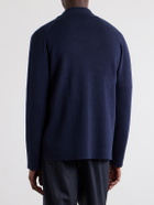 John Smedley - Narah 2 Merino Wool Blazer - Blue