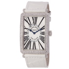 Franck Muller Long Island Quartz Diamond Silver Dial Ladies Watch 1002 QZ D OG