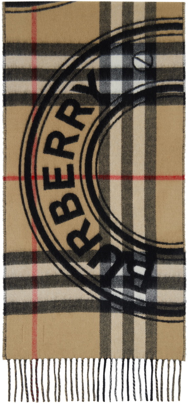 Photo: Burberry Beige Montage Scarf