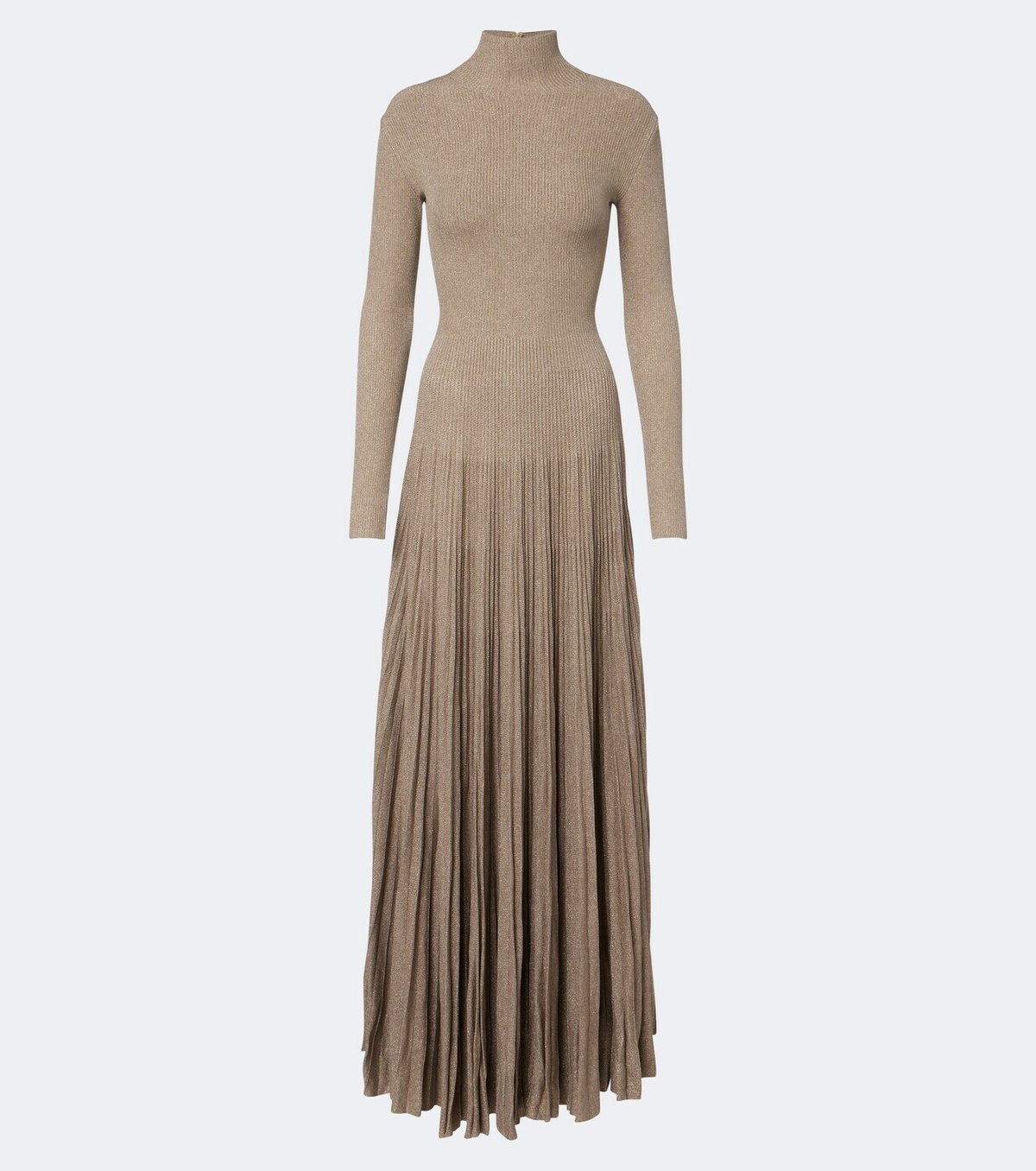 Ralph Lauren Collection Knitted pleated maxi dress