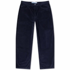 Polar Skate Co. Men's Big Boy Cord Pant in Navy
