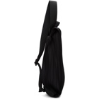 Pleats Please Issey Miyake Black Oval Pleats Backpack