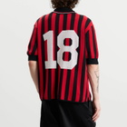 Bound Men's Lancs Knit Football Shirt in Red Stripe