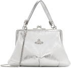 Vivienne Westwood Silver Granny Frame Bag