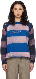 SC103 Blue & Pink Nest Long Sleeve T-Shirt
