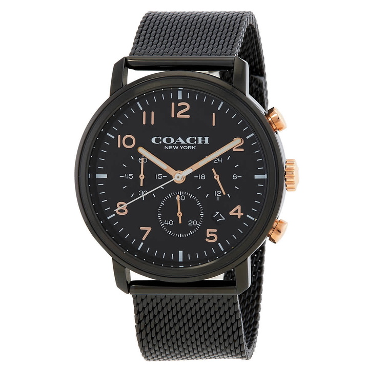 Photo: Coach Harrison Chronograph Quartz Black Dial Mens Watch 14602605