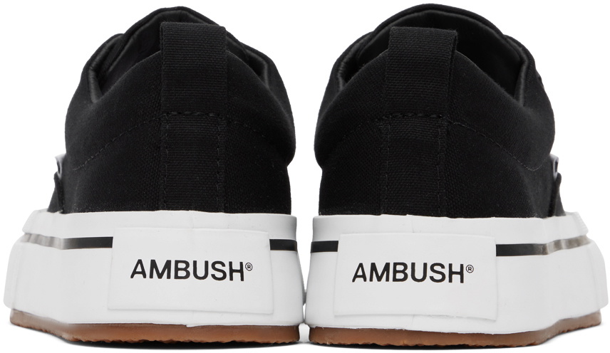 AMBUSH Black Low Vulcanized Sneakers