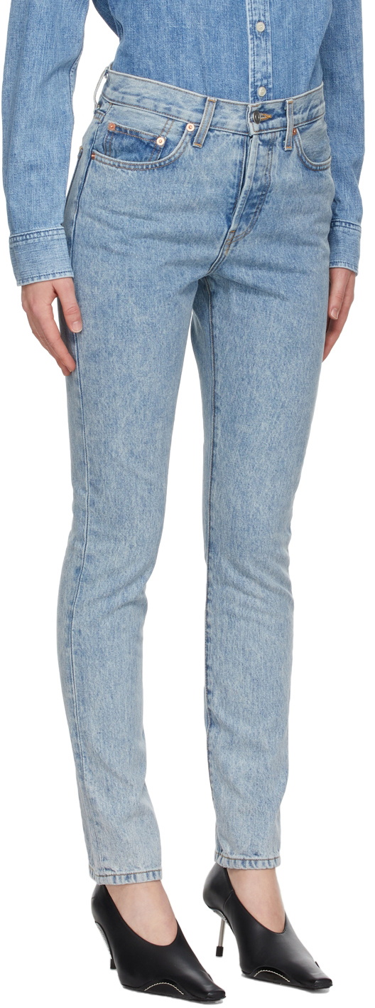 WARDROBE.NYC Blue Denim Jeans