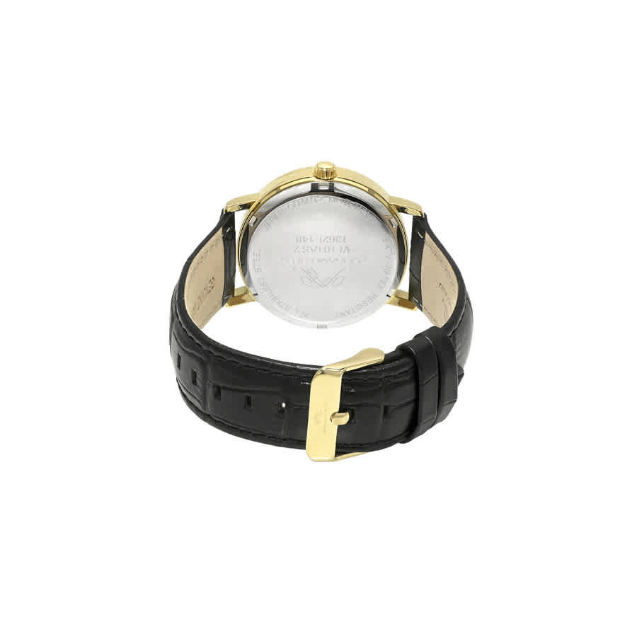Porsamo Bleu Veritas 2 Quartz Black Dial Mens Watch 1362EVEL