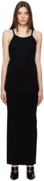 ÉTERNE Black Tank Maxi Dress