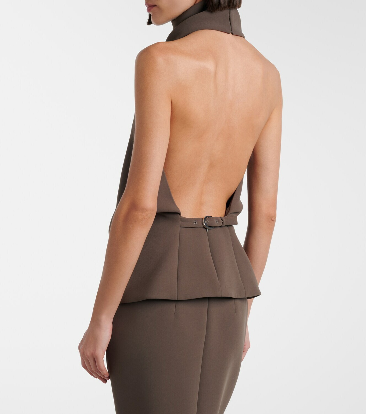 Khaite Rone halterneck top