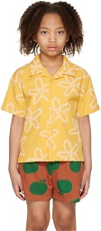 Jellymallow Kids Yellow Flower Shirt