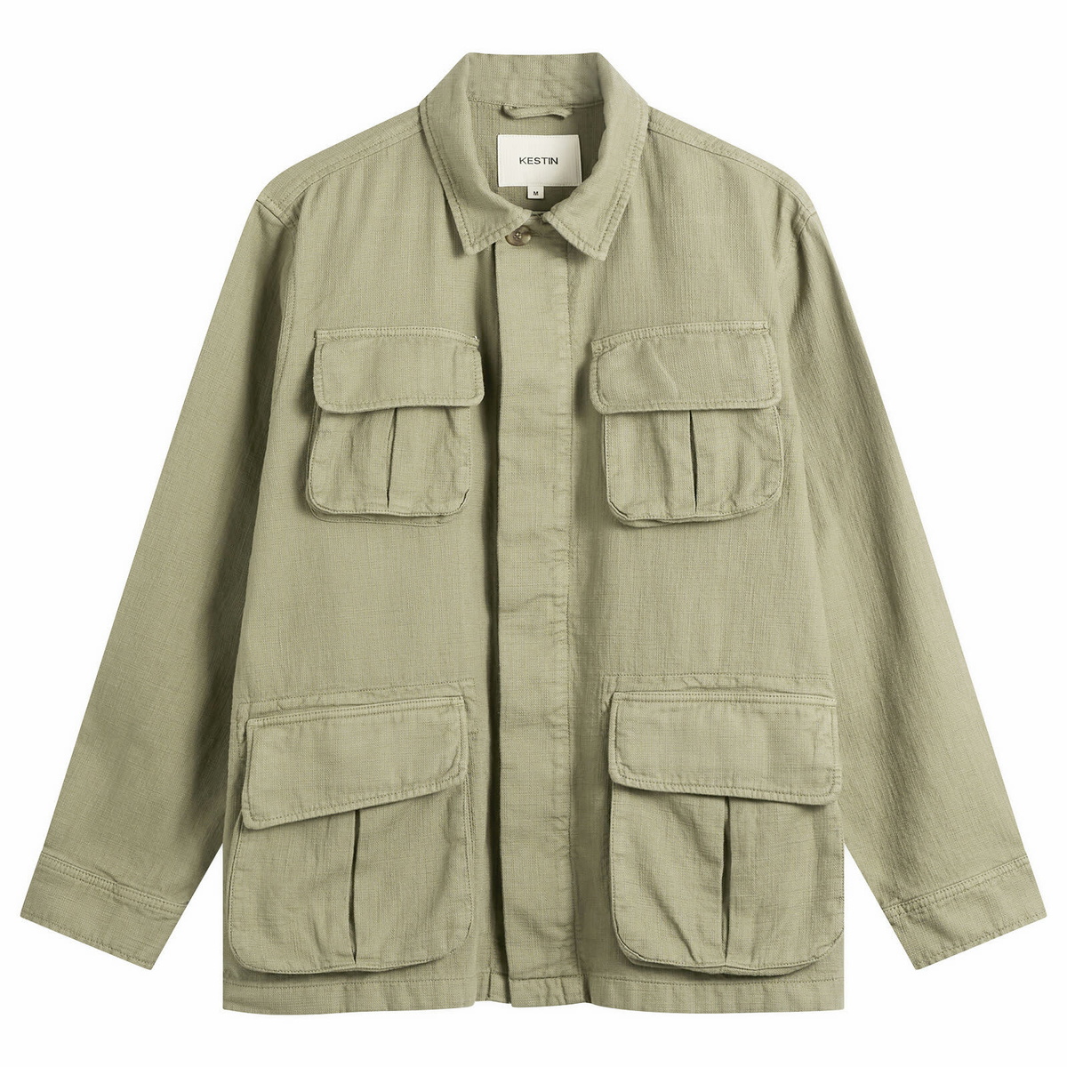 Kestin Men's Tyndrum Slub Field Jacket in Military