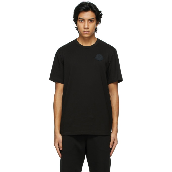 Photo: Moncler Black Logo T-Shirt