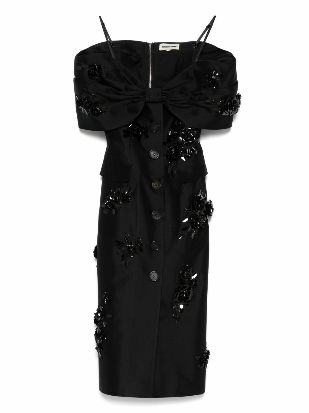 SHUSHU/TONG SSENSE Exclusive White Layered Midi Dress Shushu/Tong