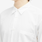 Comme des Garçons Homme Plus Men's Garment Treated Shirt in White