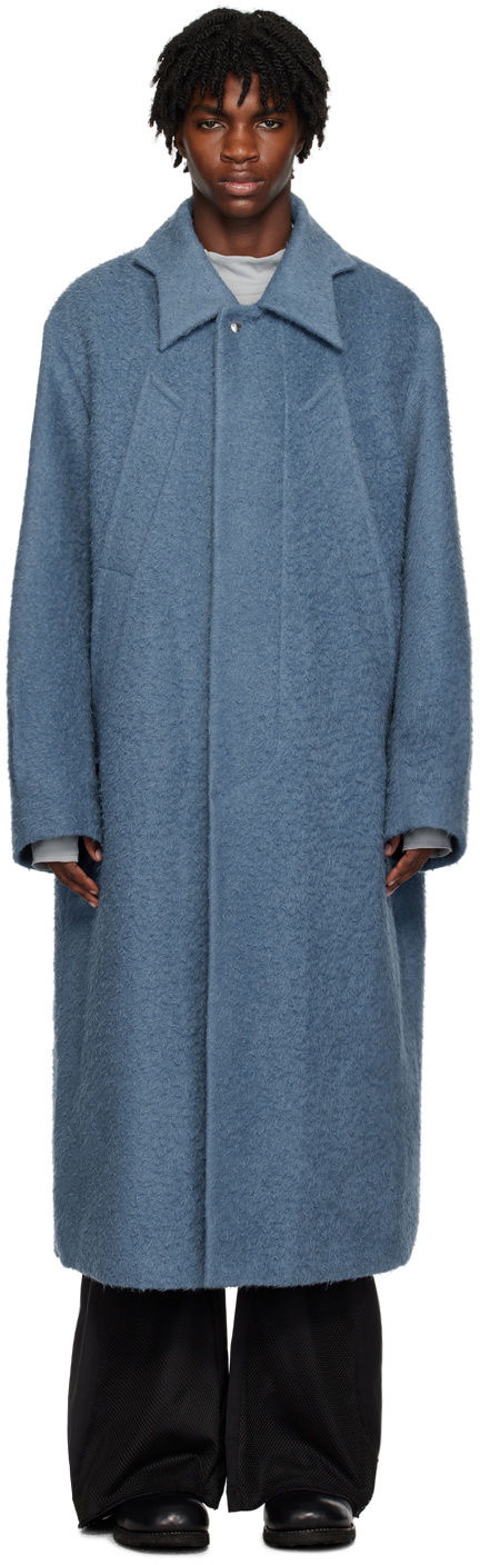 CMMAWEAR Blue Thalassa Coat