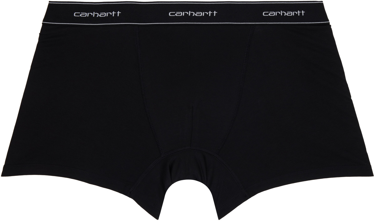 Carhartt Work In Progress Two-Pack Black Cotton Trunk Boxer Briefs