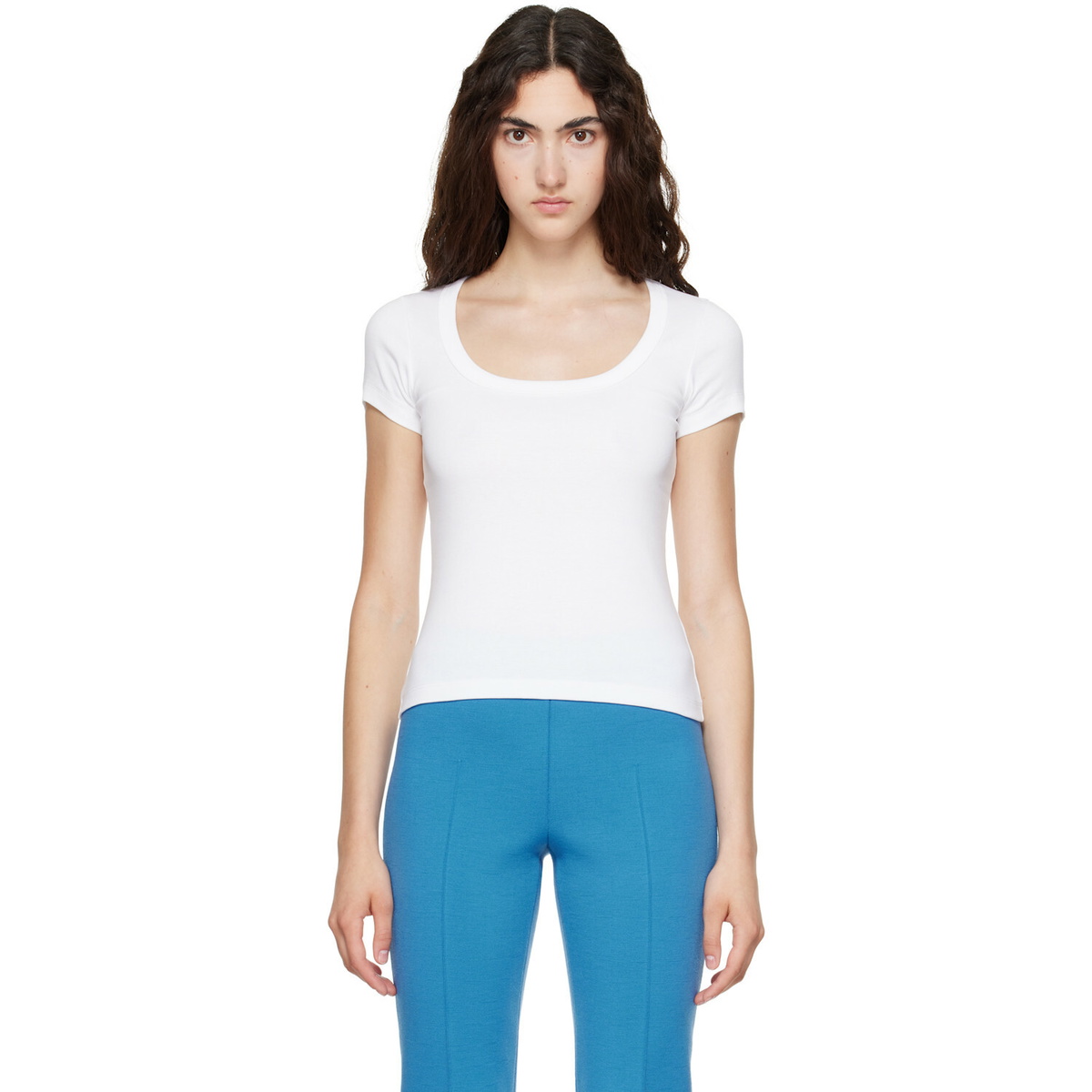 FLORE FLORE White Lulu Baby T-shirt