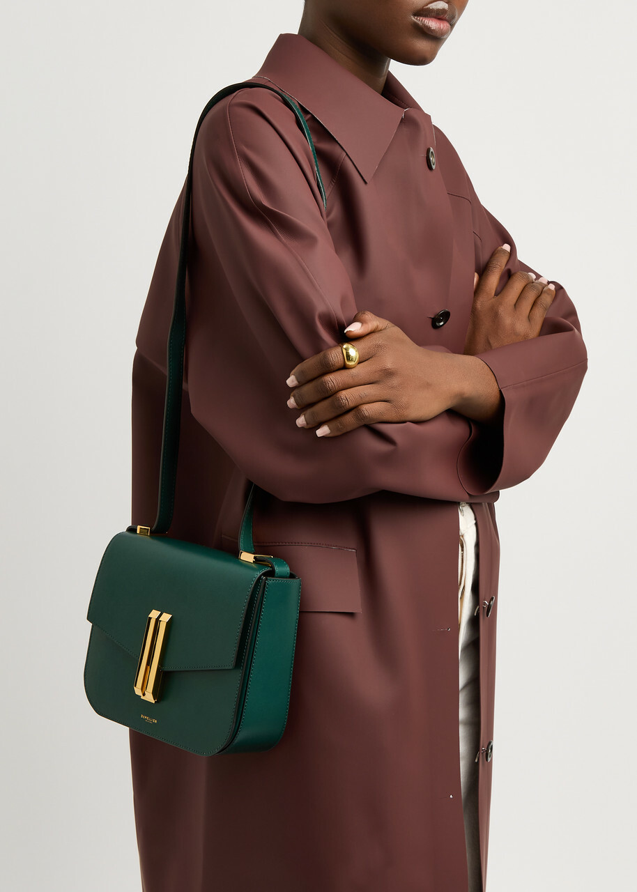 Demellier Vancouver Leather Cross-body bag - Dark Green - One Size