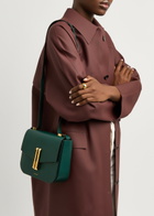 Demellier Vancouver Leather Cross-body bag - Dark Green - One Size