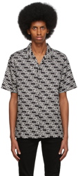 Ksubi Black Hi Fi Angle Resort Shirt