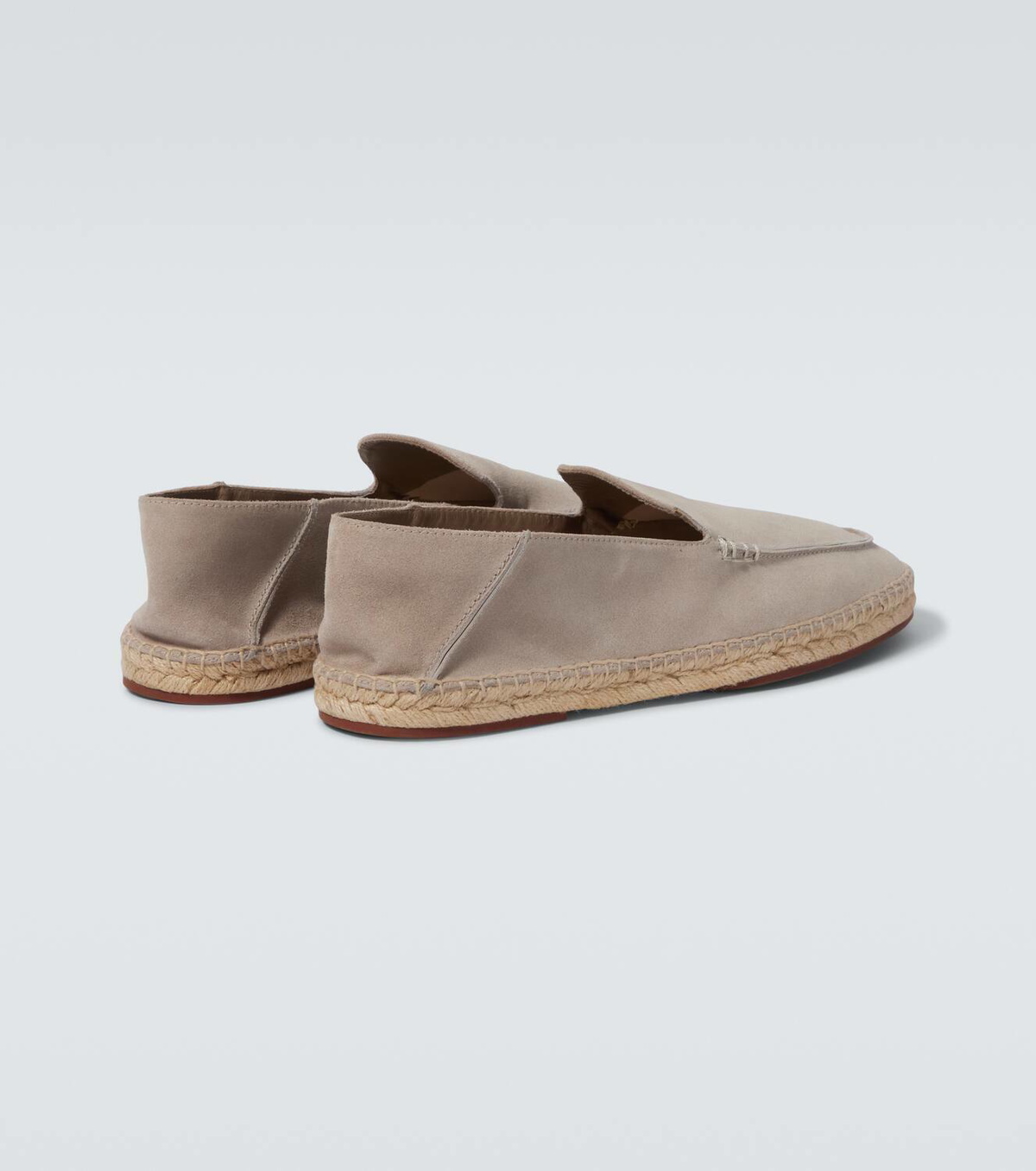 Loro Piana Seaside Walk suede espadrilles