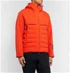 Moncler Grenoble - Achensee Quilted Hooded Down Ski Jacket - Orange